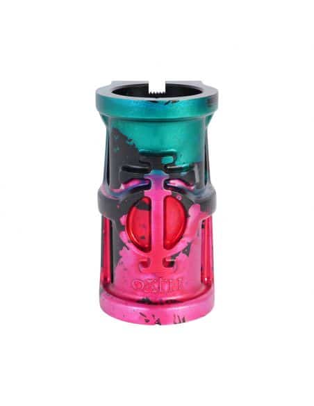 OATH Collier Cage V2 Alloy 2 vis Green/Pink/Black