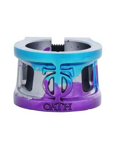 OATH Collier Cage V2 Alloy 2 vis Green/Pink/Black