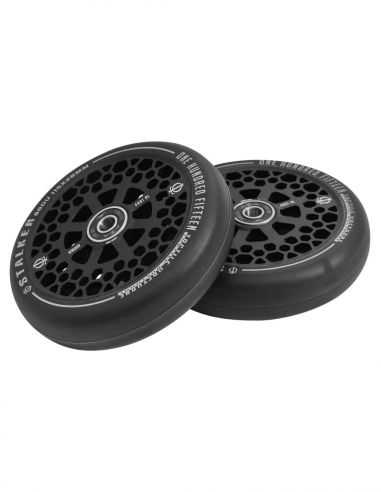 OATH Roues Stalker 115 x 28 mm Silver (Paire) 