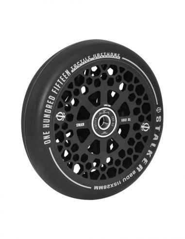 OATH Roues Stalker 115 x 28 mm Silver (Paire) 