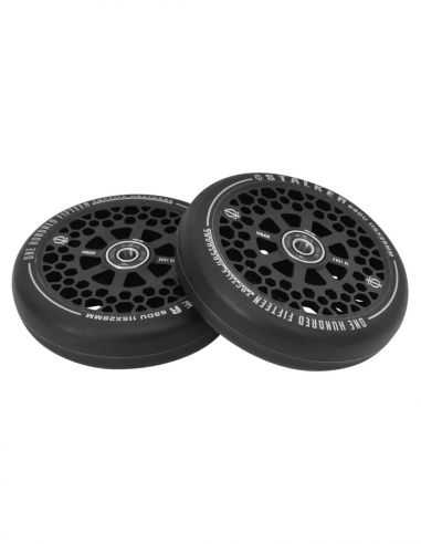 OATH Roues Stalker 115 x 28 mm Silver (Paire) 