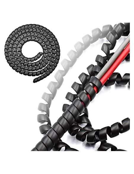 Gaine Protège Cables Rouge