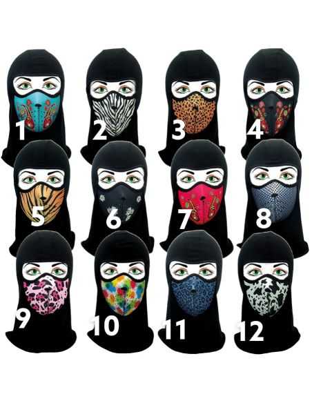 NO-O Cagoule polaire et masque Néoprène Enfant