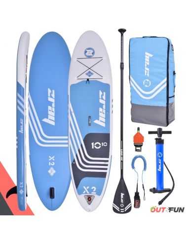 ZRAY X2 X-Rider Deluxe 10' 10'' Nouveauté 2021 : Paddle Gonflable 