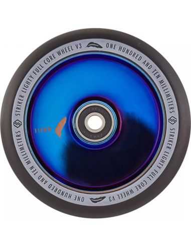 Striker Lighty Full V3 Noir Roue 110 mm Blue
