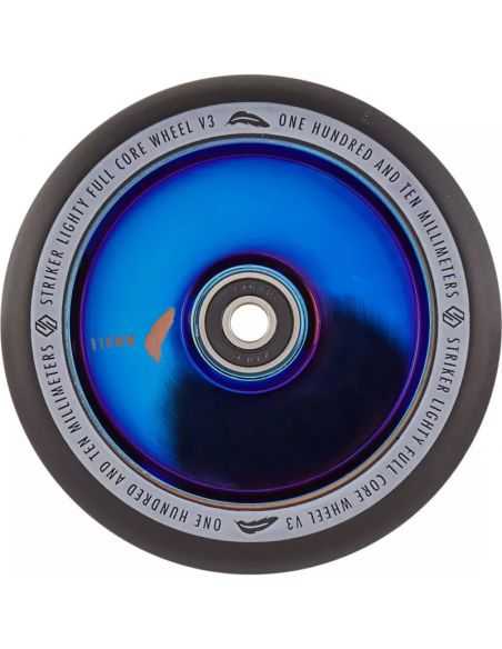 Striker Lighty Full V3 Noir Roue 110 mm Blue