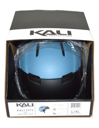 KALI CITY avec visière rabattable et LED arrière - Casque urbain