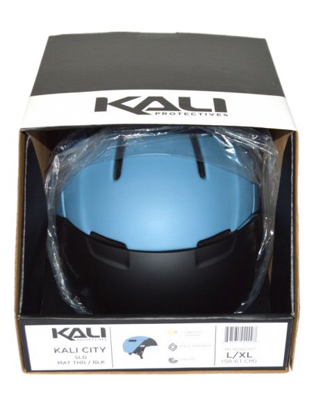 KALI CITY avec visière rabattable et LED arrière - Casque urbain
