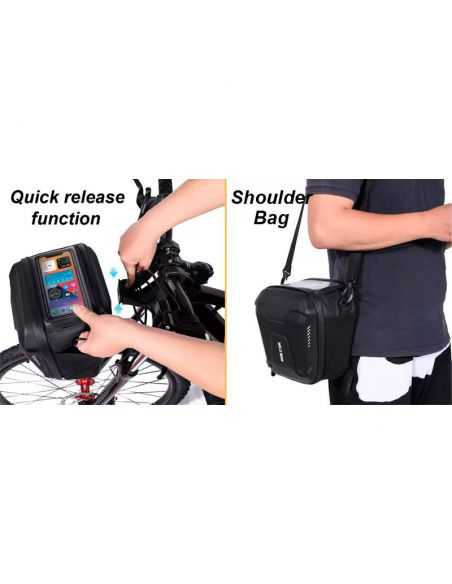 Sacoche de rangement Wild Man pour trottinette électrique 3L Nouveaux Modèles étanche