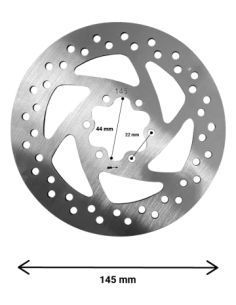 Disque de Frein 145 MM 6 Trous