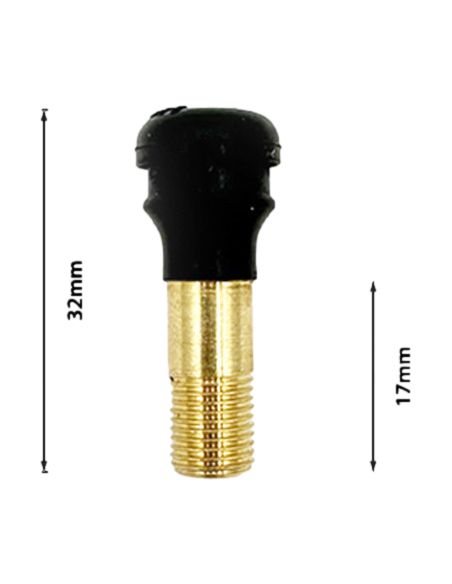 4 Valves Tubeless Pour Trottinette Électrique - Tige Cuivre 26mm - Compatible Moto, Camion, Caravane