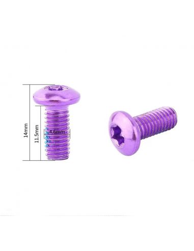 Vis de disque de frein - couleurs