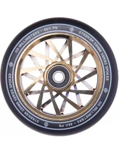STRIKER ZENUE SERIES BLACK roues 110 mm Trottinette Freestyle