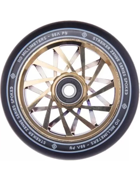 STRIKER ZENUE SERIES BLACK roues 110 mm Trottinette Freestyle