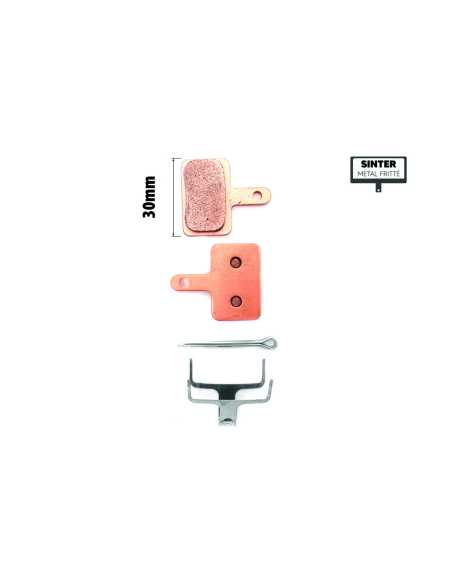 Plaquettes de frein Zoom pour frein hydraulique CR3 - 30mm