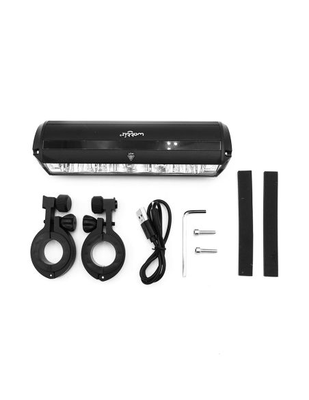 Lampe LED phare 3250 lumens pour trottinettes