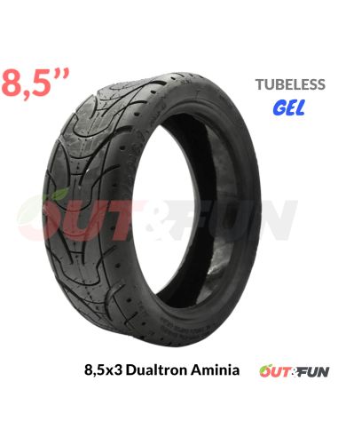 Pneu TUBELESS 8,5x3 - 70/50-6.1 Dualtron Aminia Gel Anti-crevaison