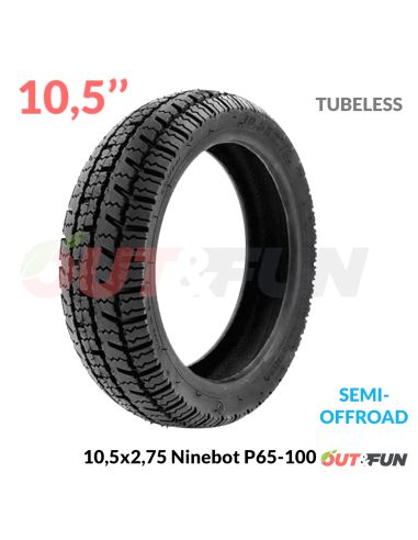 Pneu TUBELESS 10,5x2,75 OffroadNinebot P65 P100