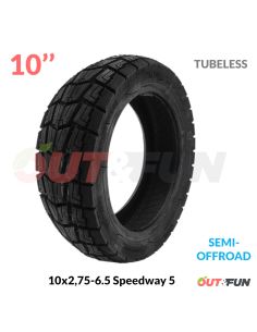Pneu TUBELESS 10x2,75-6.5 Semi Offroad Speedway 5 DT3 Urbanglide Ecross