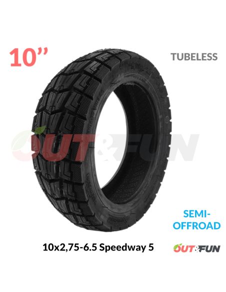 Pneu TUBELESS 10x2,75-6.5 Semi Offroad Speedway 5 DT3 Urbanglide Ecross