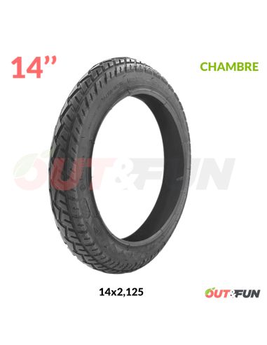 Pneu GONFLABLE 14x2,125 Draisienne