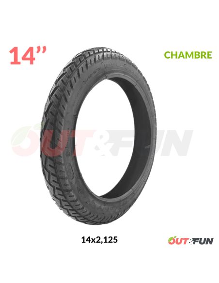 Pneu GONFLABLE 14x2,125 Draisienne