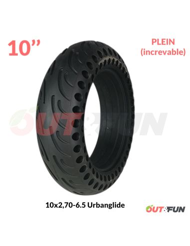Pneu PLEIN increvable increvable 10x2.70-6.5 Urbanglide