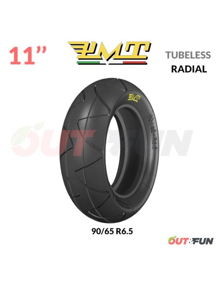 Pneu TUBELESS PMT 90/65 R6.5” JUNIOR