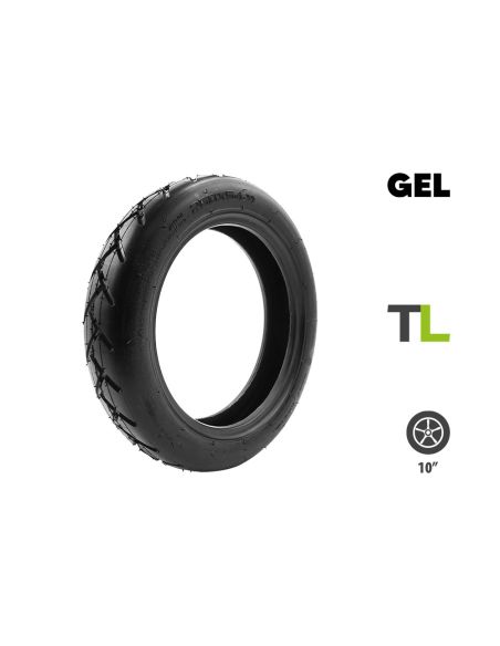 Pneu TUBELESS 10x2 250x54 Xiaomi Scooter4 Gel Anti Crevaison