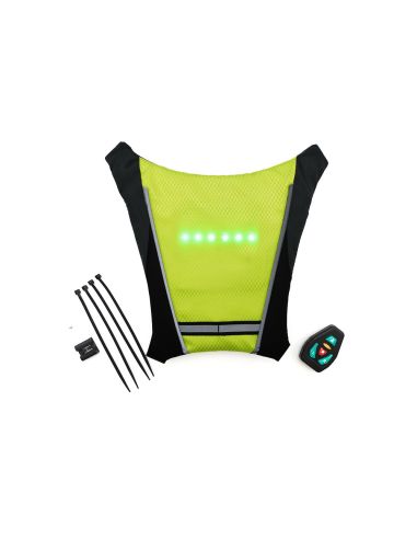 Sur-veste avec clignotants avec télécommande