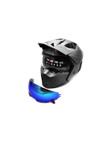 Casque Street FRV gris métallique mat