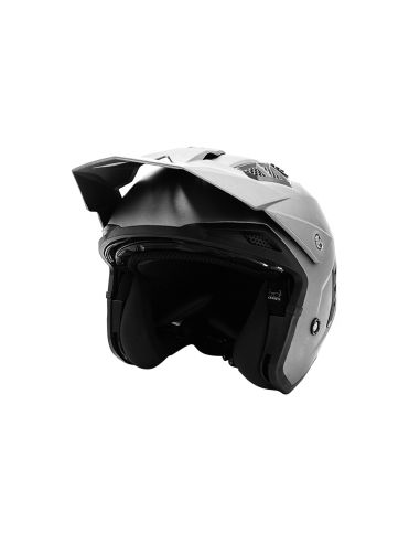 Casque Street FRV gris métallique mat