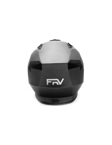 Casque Street FRV gris métallique mat