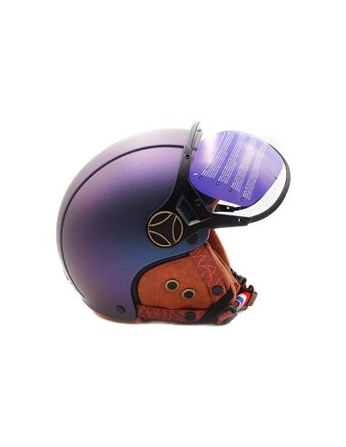 Casque JET FRV Bleu Mat