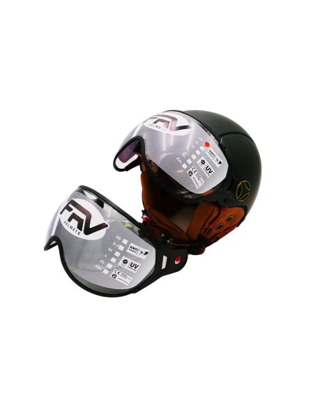 Casque JET FRV Vert Mat Caméléon