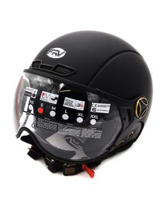 Casque JET FRV Noir Mat