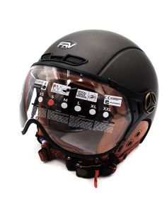 Casque JET FRV Gris Graphite Mat