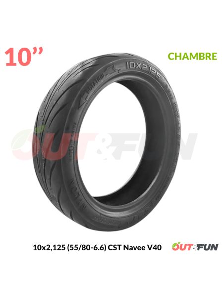 PNEU GONFLABLE 10x2.125 (55/80-6.6) CST Navee V40