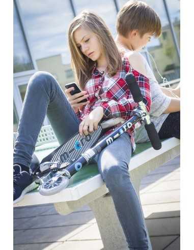 Trottinette Micro Sprite Spécial Edition Noir - Grip rayé