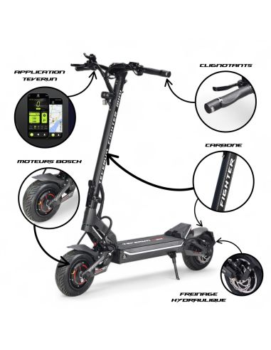 TEVERUN Fighter Mini Pro v4 Carbon 60V 25Ah Samsung