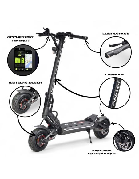 TEVERUN Fighter Mini Pro v4 Carbon 60V 25Ah Samsung