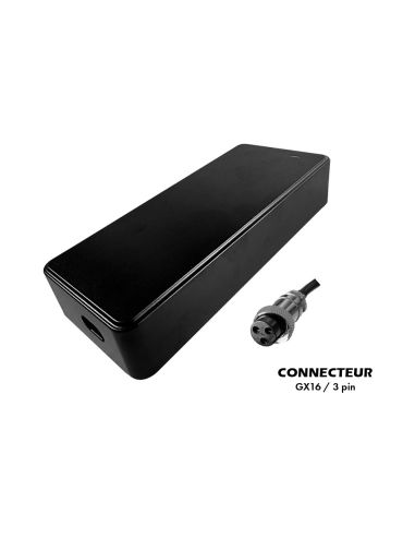 PACK Chargeur 48V ( 54.6V ) / 2A (connecteur RCA) WATTIZ