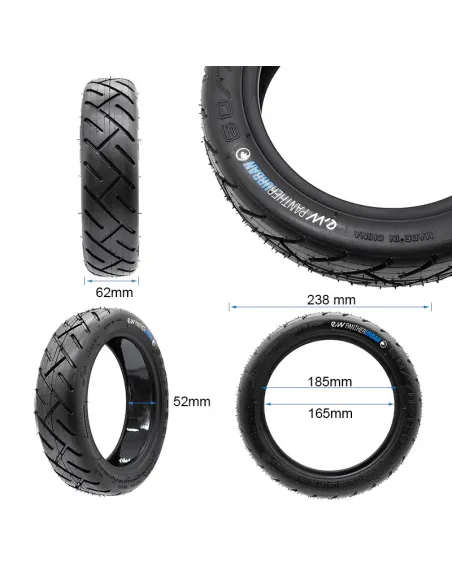 Pneu TUBELESS60/70-6,5 Xiaomi MI5 Gel Anti Creavaison E-wheel