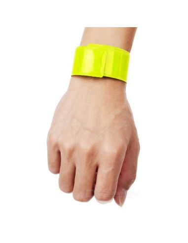 Brassard jaune auto-enroulant E-wheel