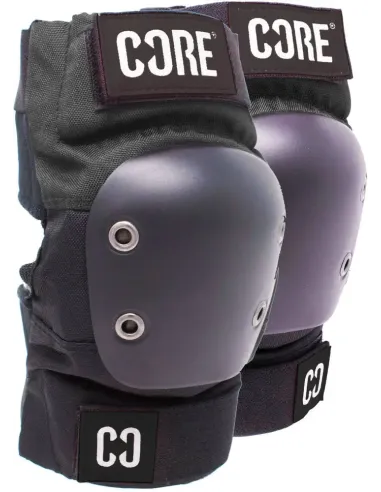 CORE Pro coudières (protège-coudes) Noir/Gris CORE