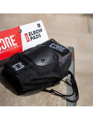 CORE Pro coudières (protège-coudes) Noir/Gris CORE