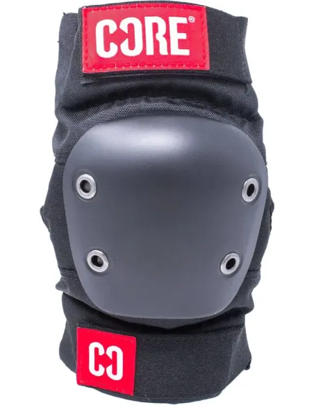 CORE Pro coudières (protège-coudes) Noir/Rouge CORE
