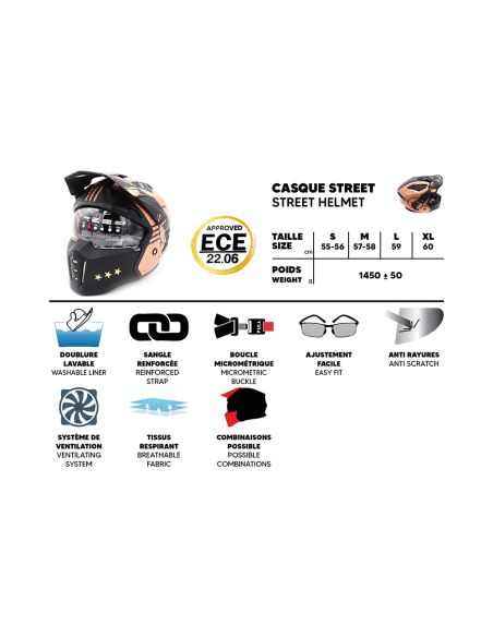 Casque Street FRV Maverick FRV