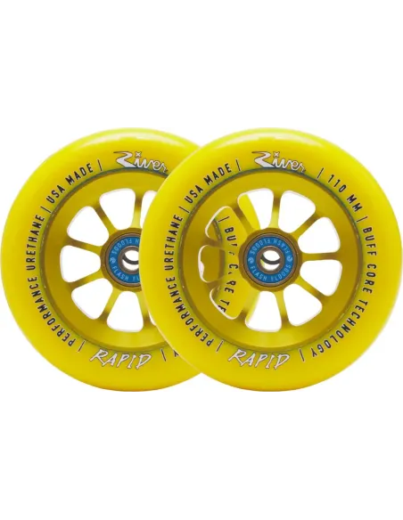 River Naturals Rapid Roues Trottinette Pack de 2 River