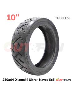 Pneu TUBELESS 250x64 Xiaomi 4 Ultra Navee S65 WATTIZ